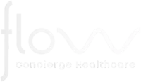 Flow Concierge Healthcare Logo White